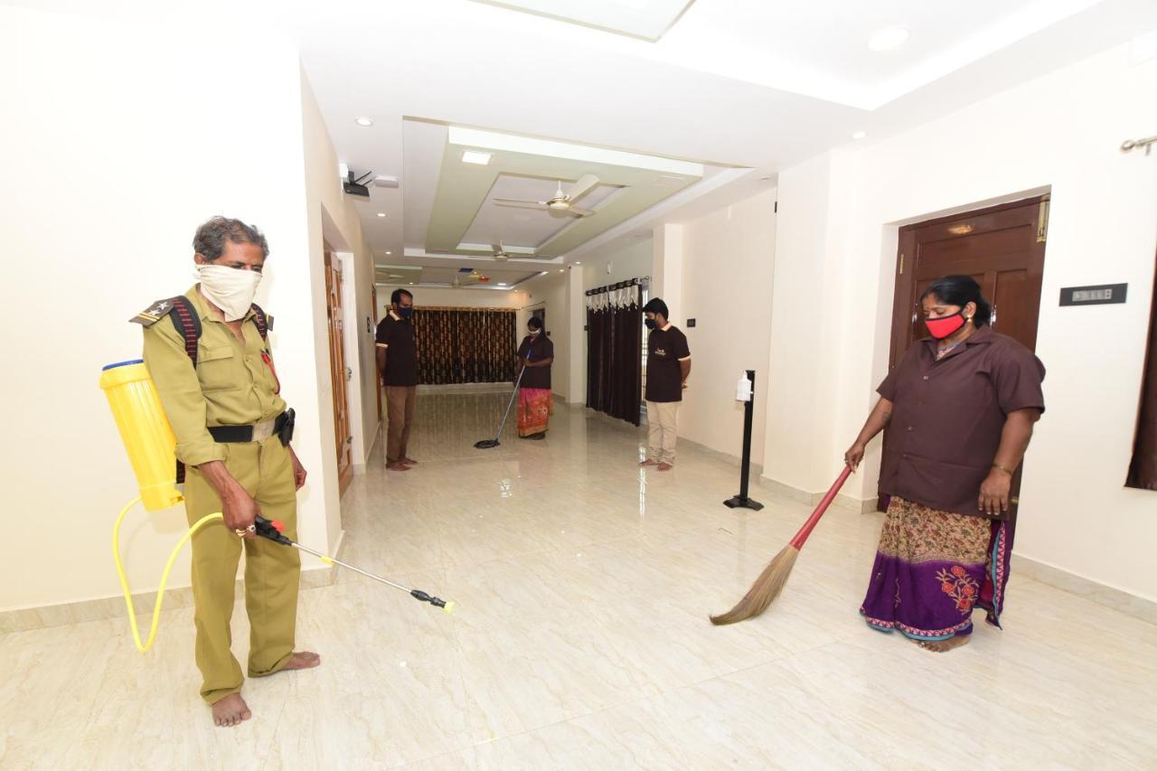 Alexa Home Stay Tirupati Exteriör bild